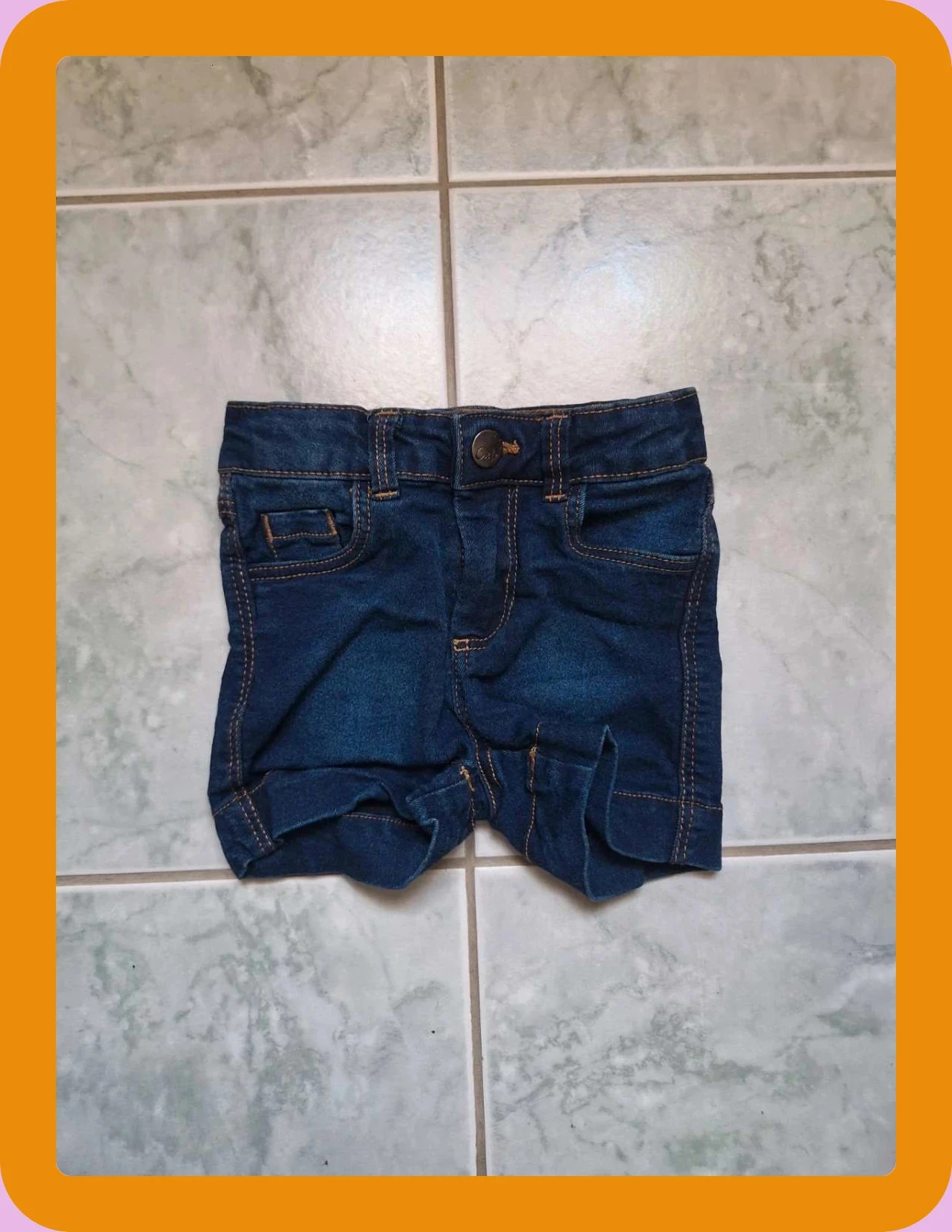 Short en jean 4ans 104cm
